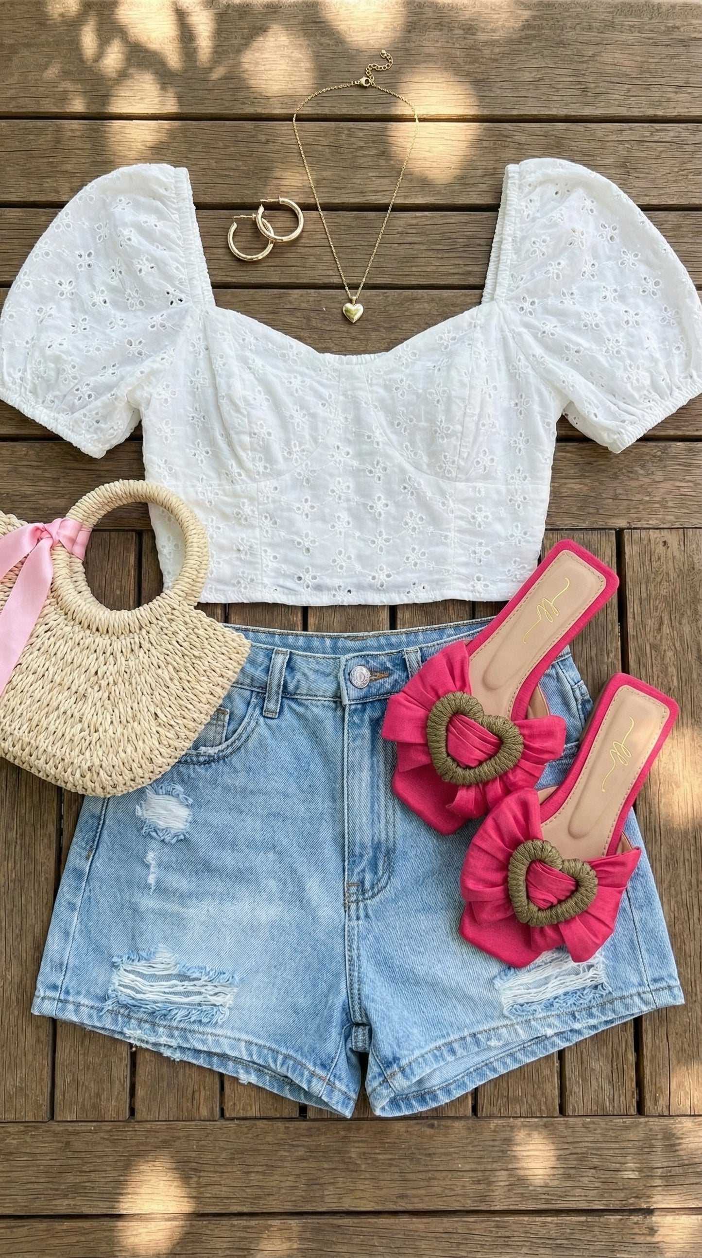 Heart 1 Fuchsia Sandal