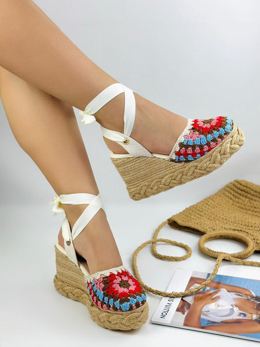 Mia Coral wedge