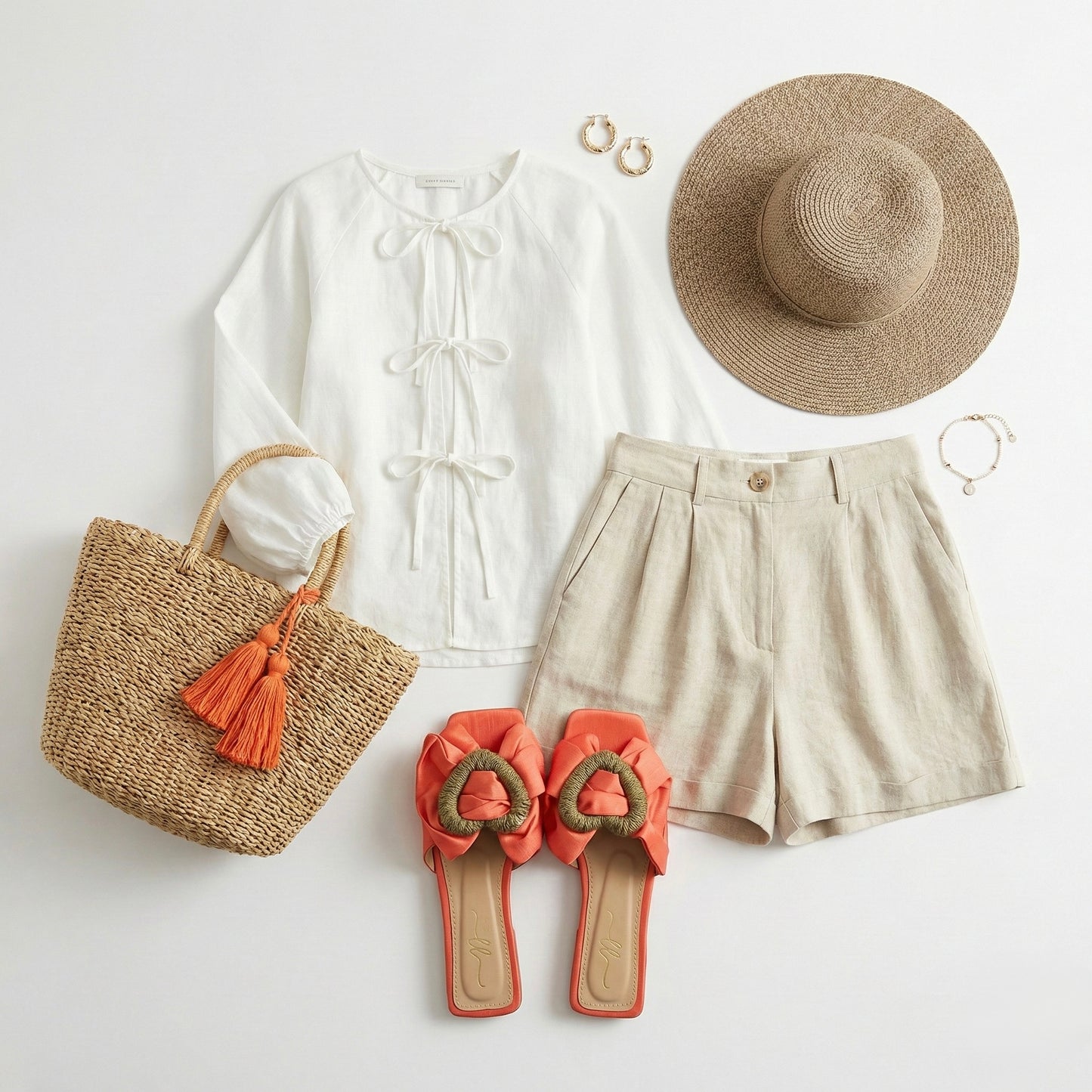 Heart 1 Coral Sandal