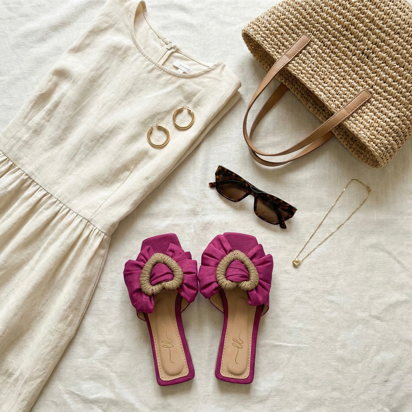 Heart 1 Magenta Sandal