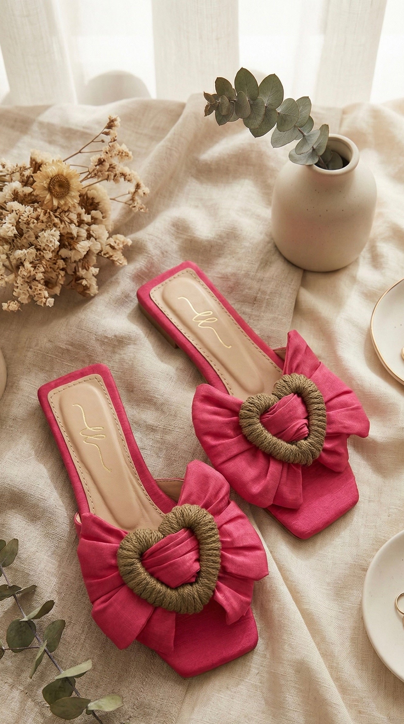 Heart 1 Fuchsia Sandal