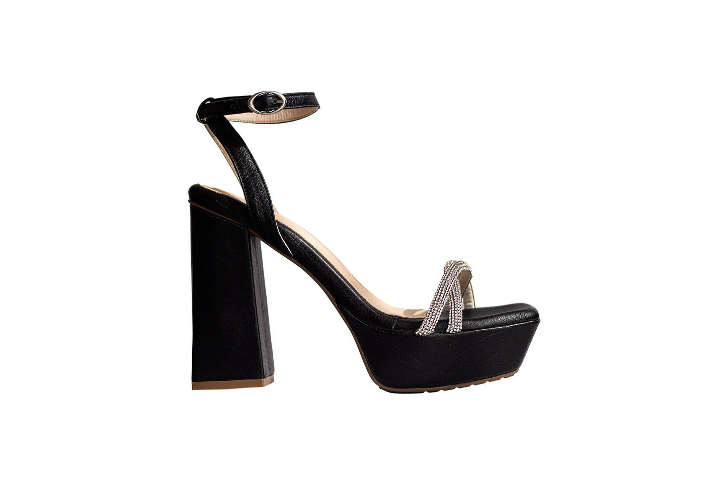 Sofia Platform Heel - Black