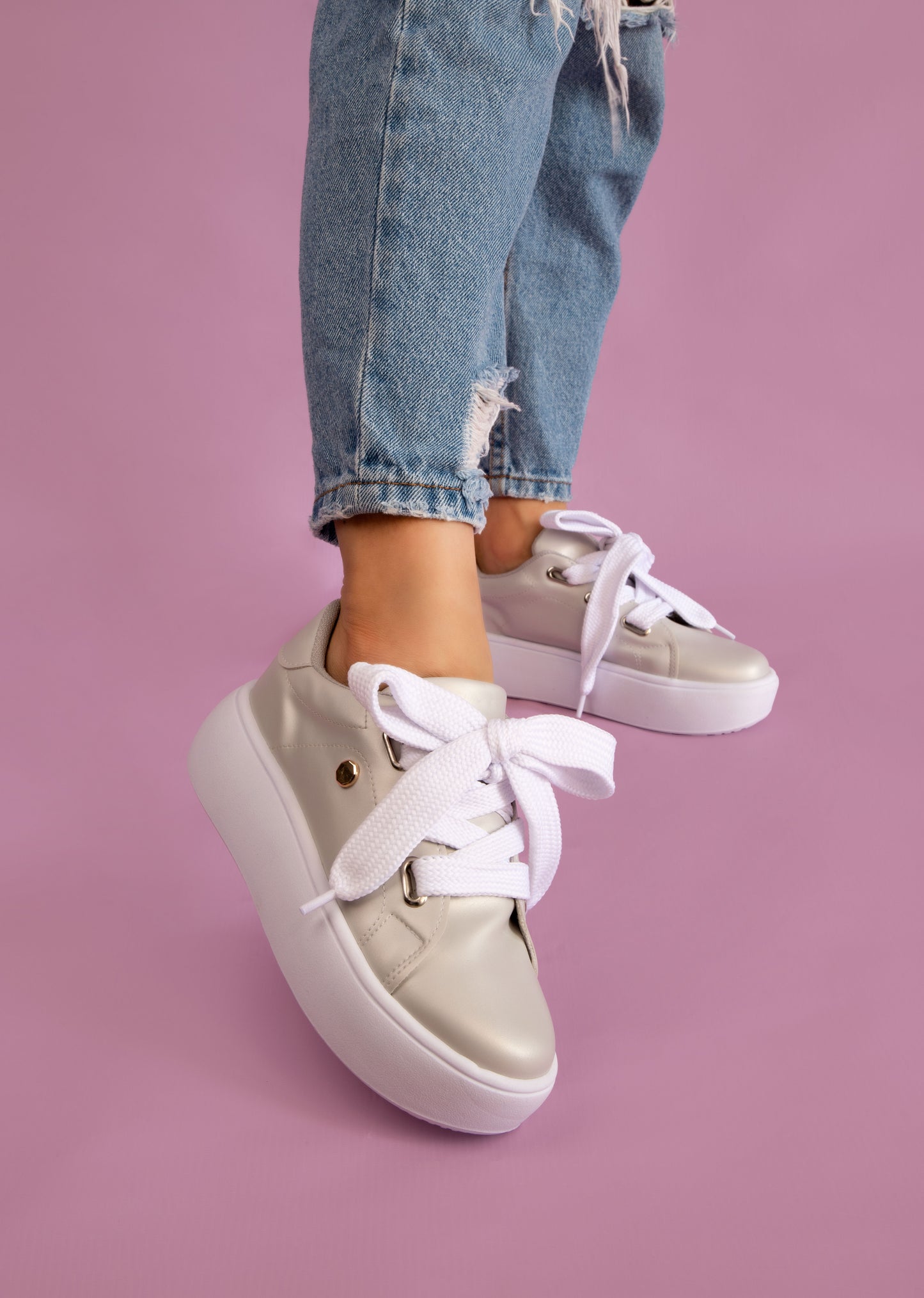 Lale Sneaker- Silver